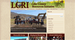 Desktop Screenshot of lcri.org